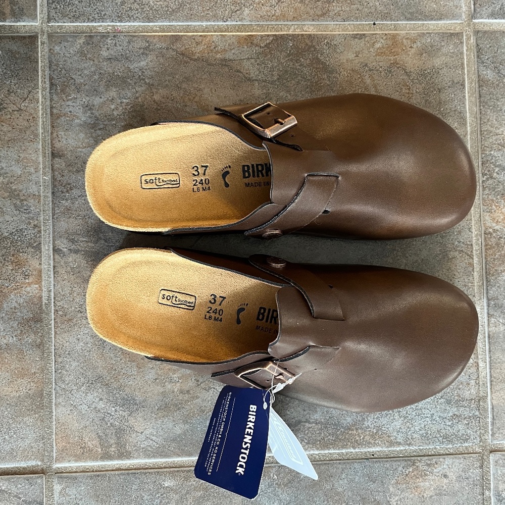 Birkenstock Boston Vegan, 37 medium/narrow